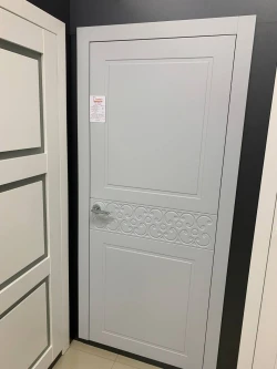 Двери Wood House Stockholm LK-14 RAL 800 мм+Коробка 2,5+Нал 2,5, правые, М17