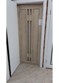 Двери VL-05, Полотно 800*2000 мм., дуб тобакко, Бровары Korfad