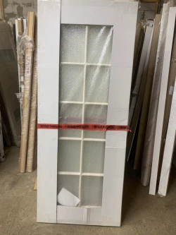 Двери Ницца ПОО Amore Classic, БЕЗ ЧЕТВЕРТИ, RAL9001, 800*2000 мм, новая, врезанный механизм и фрезеровка под скрытые петли Invisacta IN300, замок 30х120 мм, Гавела 16 "Omega"