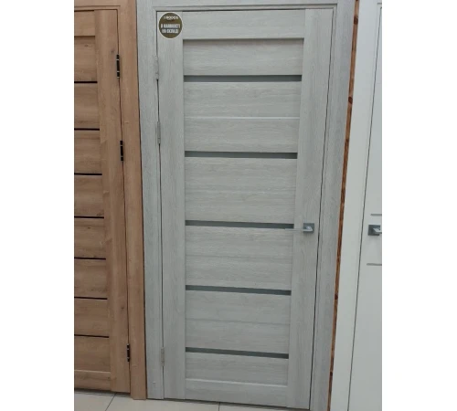 Двери Lazio, дуб сонома, короб, наличник 1ст., Гавела 16 "Rodos"