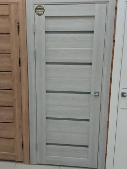 Двери Lazio, дуб сонома, короб, наличник 1ст., Гавела 16 "Rodos"