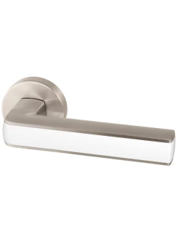 Ручки на розетах Armadillo CUBE URB3 SN/White-19