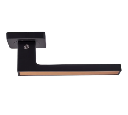 Ручки на розетах Gavroche MAGNIUM Mg - A1 BLACK/GOLD