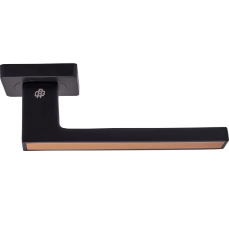 Ручки на розетах Gavroche MAGNIUM Mg - A1 BLACK/GOLD