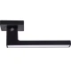 Ручки на розетах Gavroche MAGNIUM Mg - A1 BLACK/WHITE