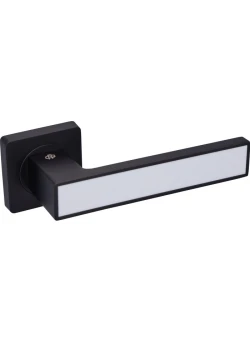 Ручки на розетах Gavroche MAGNIUM Mg - A1 BLACK/WHITE