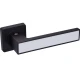 Ручки на розетах Gavroche MAGNIUM Mg - A1 BLACK/WHITE