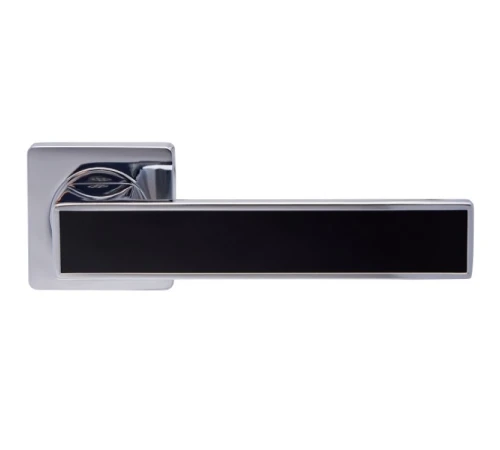 Ручки на розетах Gavroche MAGNIUM Mg - A1 CP/BLACK