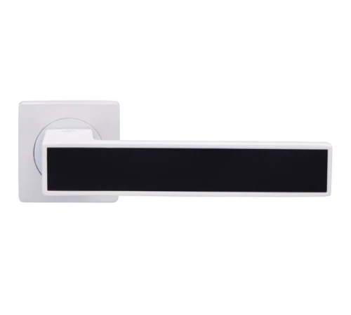 Ручки на розетах Gavroche MAGNIUM Mg - A1 WHITE/BLACK