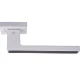 Ручки на розетах Gavroche MAGNIUM Mg - A1 WHITE/BLACK