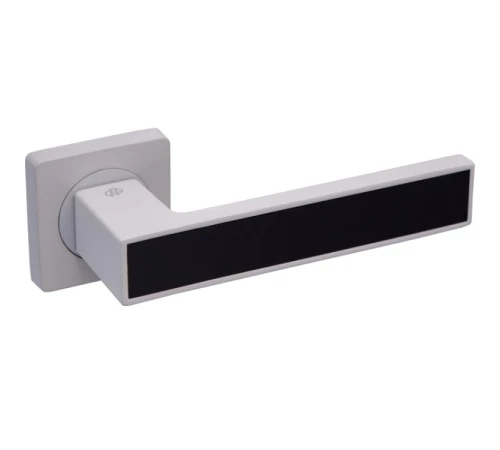 Ручки на розетах Gavroche MAGNIUM Mg - A1 WHITE/BLACK