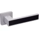 Ручки на розетах Gavroche MAGNIUM Mg - A1 WHITE/BLACK