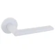 Ручки на розетах Gavroche RUTHENIUM Ru - A33 White