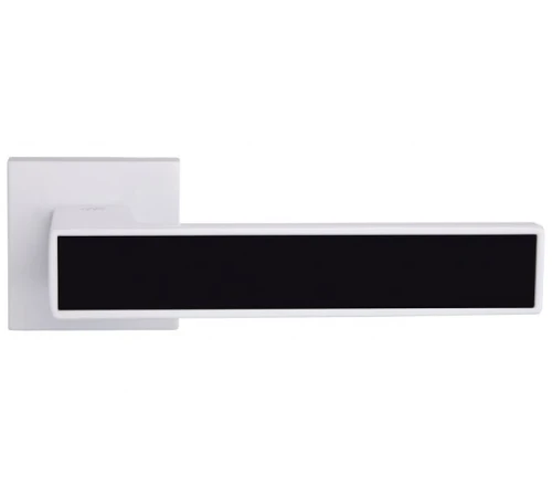 Ручки на розетах Gavroche MAGNIUM Mg - A3 WHITE/BLACK