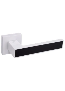 Ручки на розетах Gavroche MAGNIUM Mg - A3 WHITE/BLACK