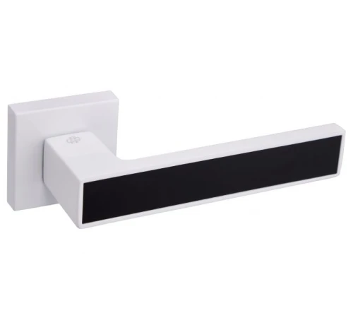 Ручки на розетах Gavroche MAGNIUM Mg - A3 WHITE/BLACK
