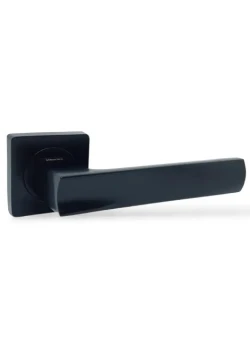 Ручки на розетах Кедр R08-144-AL-BLACK MAT