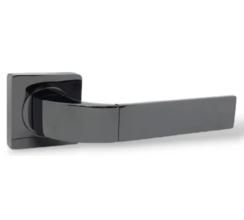 Ручки на розетах Кедр R08-170-AL-BLACK NI