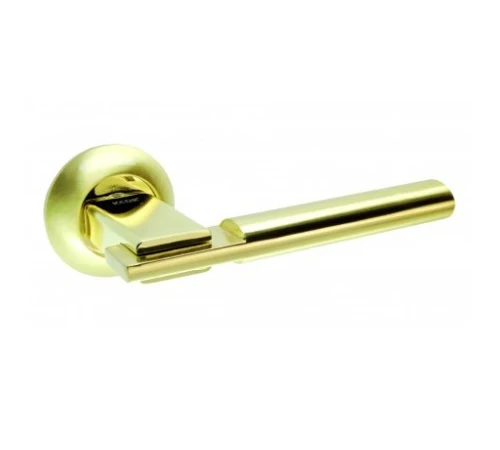 Ручки на розетах Кедр R10-038-AL-SB/PB