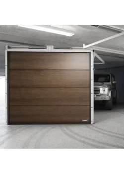 Секционные ворота WISNIOWSKI UniPro Woodgrain ALUTECH LG-600F 3000х2250 мм