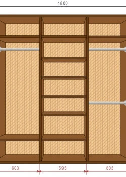 Шкафы-купе Деликатес DeNira 18-7