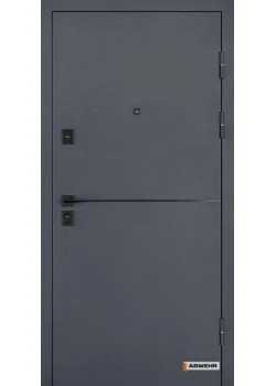 Двері Abwehr Defender 76 Solid з терморозривом 7021T + Антрацит