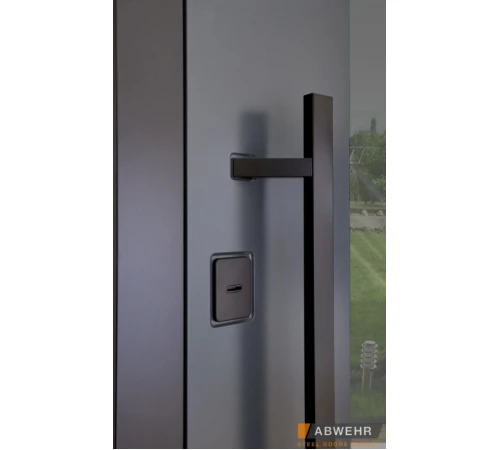 Входные Двери BIONICA 2 (BN2) LAMPRE (LP-5) антрацит Abwehr
