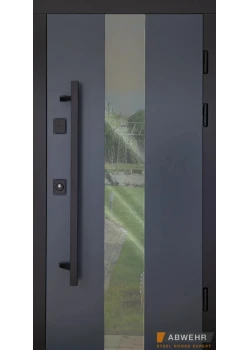 Двері BIONICA 2 (BN2) LAMPRE (LP-5) антрацит Abwehr