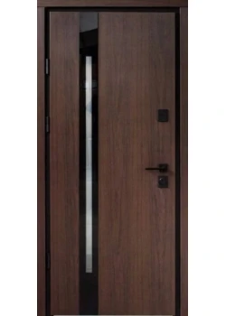 Двері Berez Street Slim P Дуб 23/Білий атлас