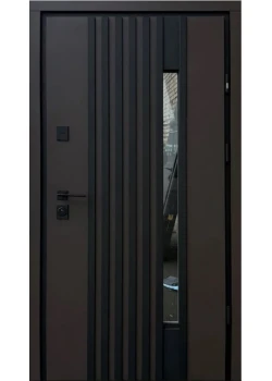 Двері Berez Street Plus Rio P LOFT RAL 8019/Білий атлас