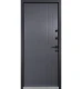 Вхідні Двері Котедж 710/265 Metalic anthracite/Вулична Антрацит сірий