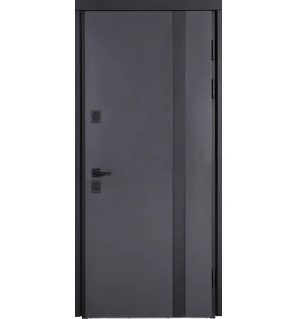 Вхідні Двері Котедж 710/265 Metalic anthracite/Вулична Антрацит сірий