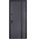 Вхідні Двері Котедж 710/265 Metalic anthracite/Вулична Антрацит сірий