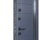 Входные Двери ТЕРМО ХАУС 1200 мм Kale 706/431 Темный антрацит/Уличная Антрацит серый Булат