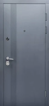Двери МАГНАТ мод 172 графит матовый-белый супермат Булат