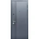 Входные Двери МОДЕЛЬ К-612 172 Графит матовый / Белый супермат Булат