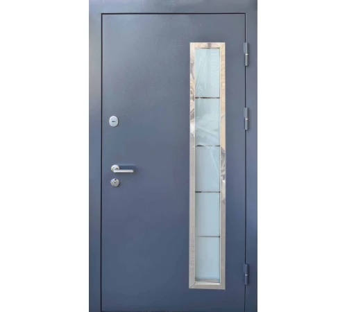 Вхідні Двері Метал/МДФ склопакет Форт