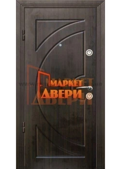 Двери Джента 550 венге темный Милано