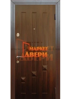 Двери Альма TDK9 Темный орех Милано