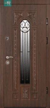Двери ПК-139+V Дуб темный Vinorit Министерство Дверей