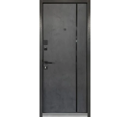 Входные Двери ПУ-3К-Тринити/503 Q RAL 1409 Серо-беж/МДФ Бетон антрацит Министерство Дверей