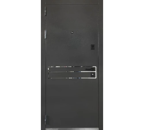 Входные Двери ПУ-3К-Тринити/503 Q RAL 1409 Серо-беж/МДФ Бетон антрацит Министерство Дверей