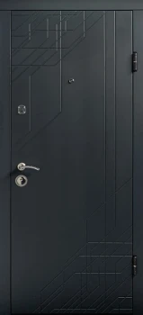 Двері Міністерство Дверей ПО-260 Антрацит/білий мат