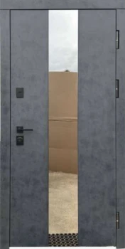 Двери ТЕРМИКС 3 Бетон/Бетон снежный Portalino