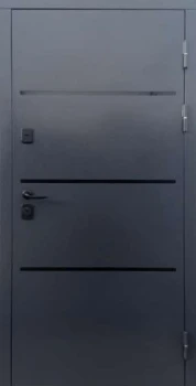 Двери ПРЕМИУМ Молоток 2 RAL 7024/Антрацит Portalino