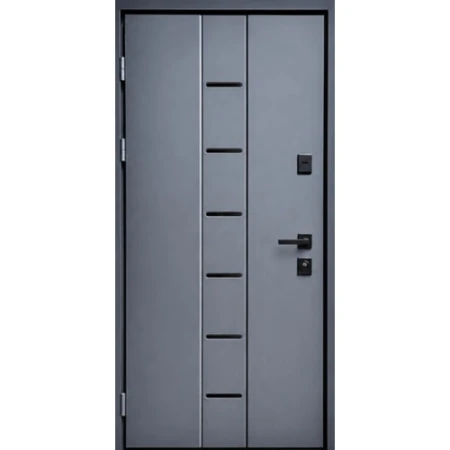 Двері Portalino SLIM RAL 7024/Дуб Айс