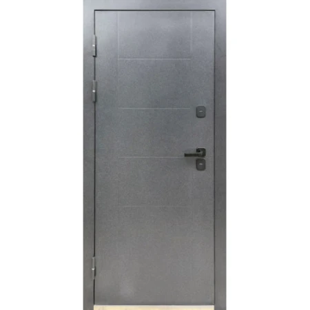 Двері Portalino STEEL DOORS SD-101 Сірий матовий/Бетон темний