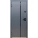 Двери Portalino STEEL DOORS SD-202 Графит матовый/Белый матовый