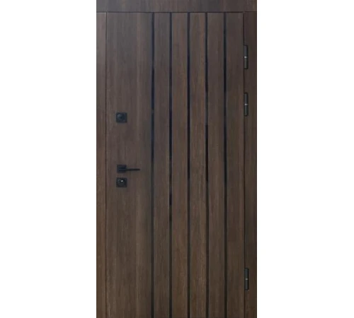 Двери Qdoors Стронг Стрим 4К дуб табак/белый супермат+зеркало