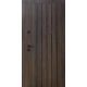 Двери Qdoors Стронг Стрим 4К дуб табак/белый супермат+зеркало